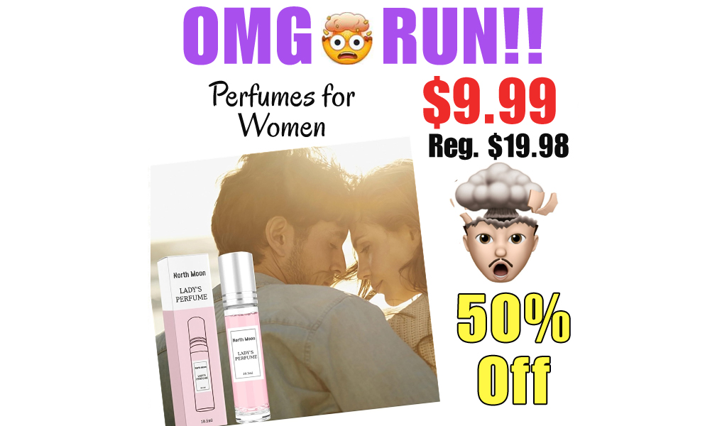 Perfumes for Women Only $9.99 Shipped on Amazon (Regularly $19.98)