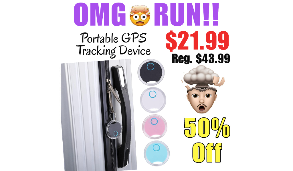 Portable GPS Tracking Device Only $21.99 Shipped on Amazon (Regularly $43.99)