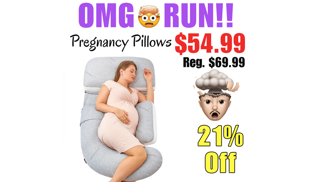 Pregnancy Pillows Only $54.99 Shipped on Amazon (Regularly $69.99)