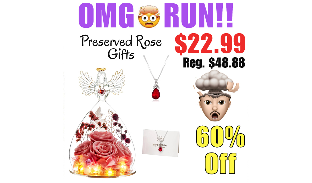 Preserved Rose Gifts Only $22.99 Shipped on Amazon (Regularly $48.88)