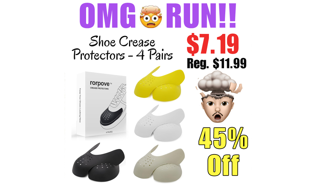 Shoe Crease Protectors - 4 Pairs Only $7.19 Shipped on Amazon (Regularly $11.99)
