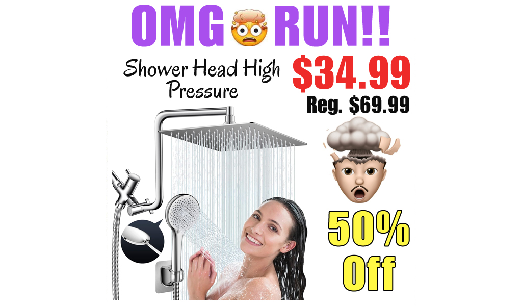 Shower Head High Pressure Only $34.99 Shipped on Amazon (Regularly $69.99)