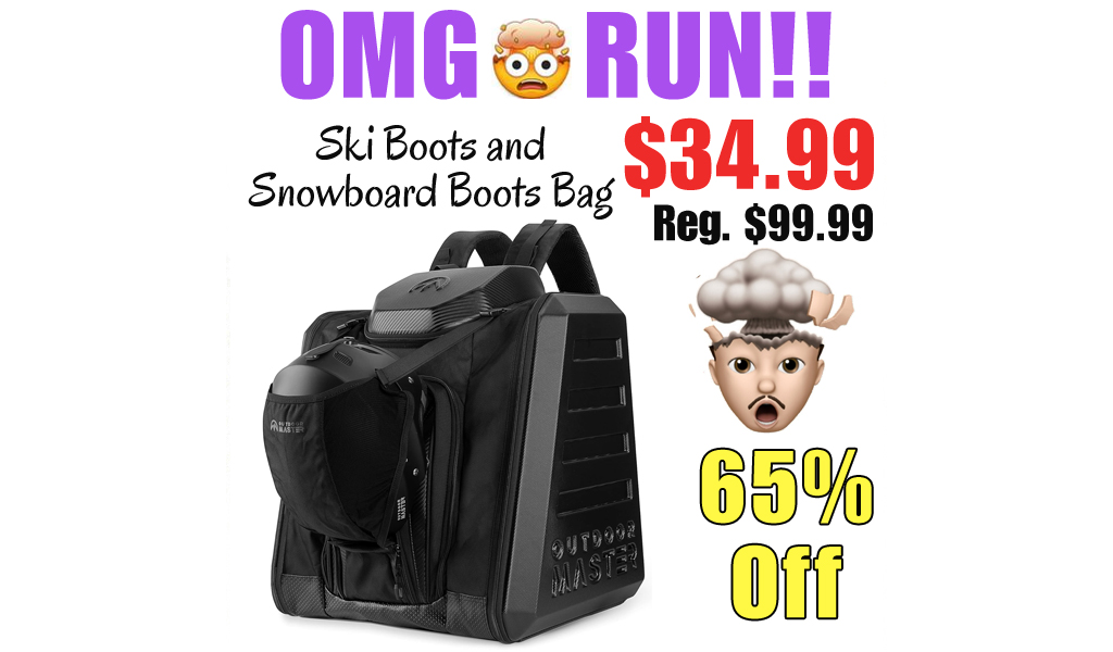 Ski Boots and Snowboard Boots Bag Only $34.99 Shipped on Amazon (Regularly $99.99)