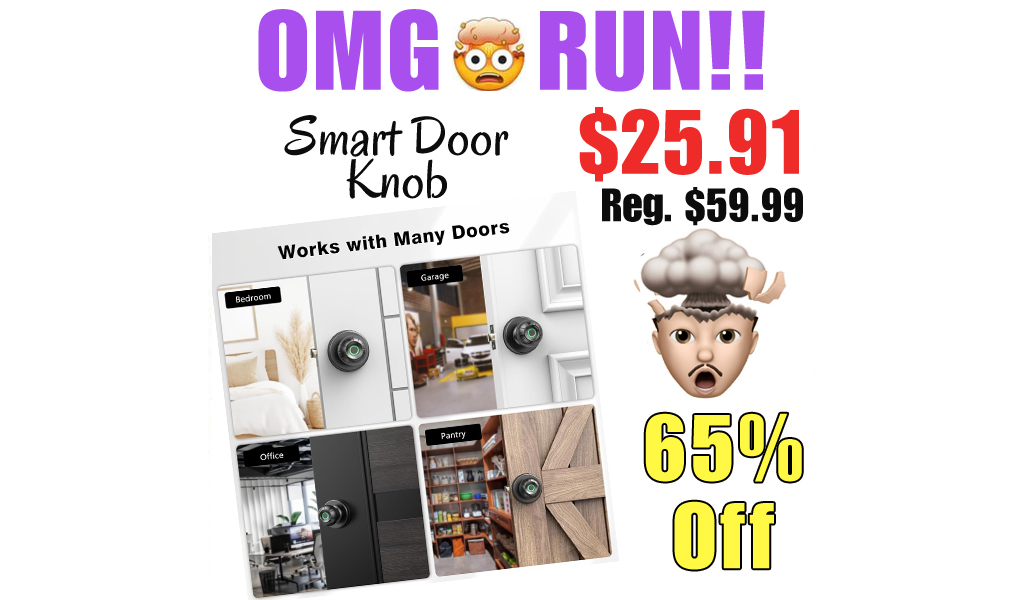 Smart Door Knob Only $25.91 Shipped on Amazon (Regularly $59.99)