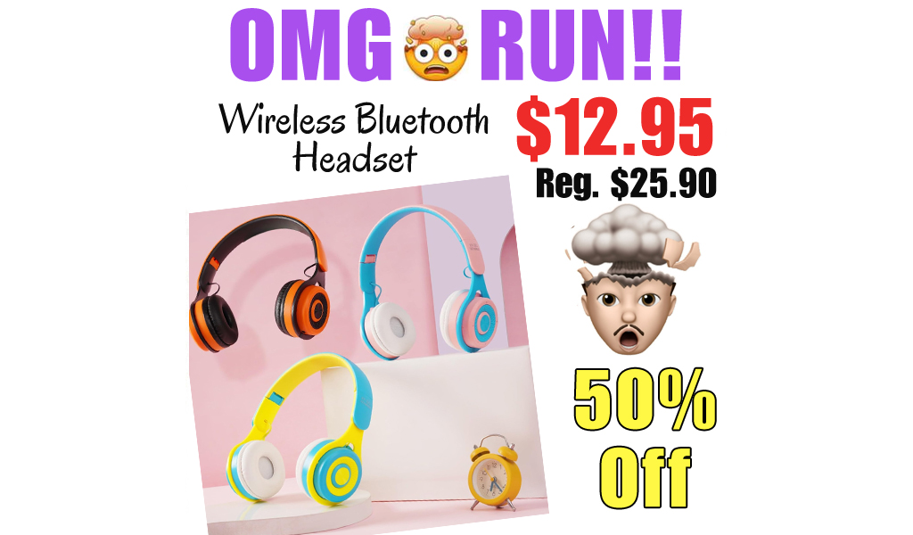 Wireless Bluetooth Headset Only $12.95 Shipped on Amazon (Regularly $25.90)