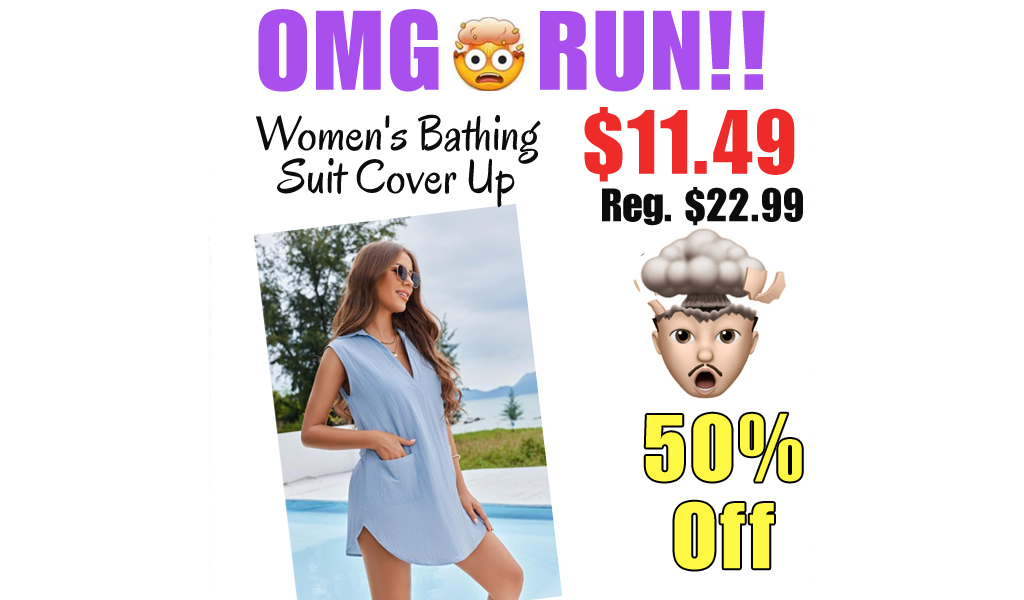 Women's Bathing Suit Cover Up Only $11.49 Shipped on Amazon (Regularly $22.99)