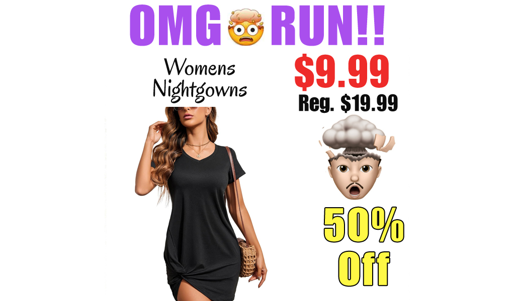 Womens Nightgowns Only $9.99 Shipped on Amazon (Regularly $19.99)