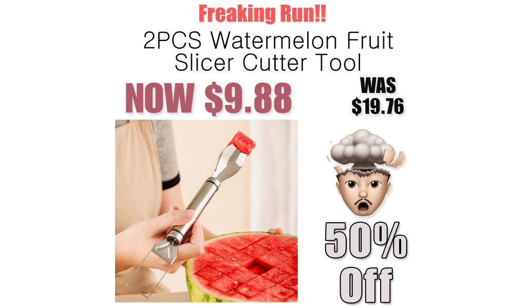 2PCS Watermelon Fruit Slicer Cutter Tool Only $9.88 Shipped on Amazon (Regularly $19.76)