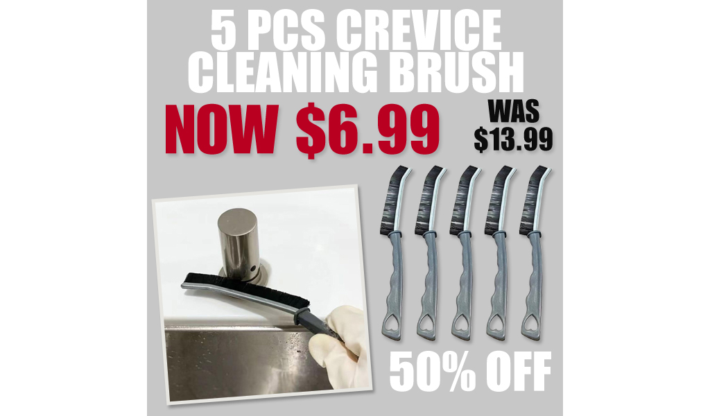 5pcs Crevice Cleaning Brush Only $6.99 Shipped on Amazon (Regularly $13.99)