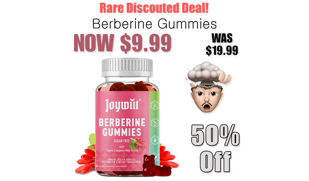 Berberine Gummies Only $9.99 Shipped on Amazon (Regularly $19.99)