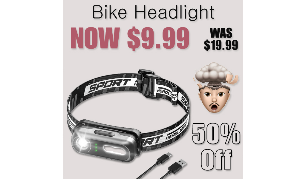 Bike Headlight Only $9.99 Shipped on Amazon (Regularly $19.99)