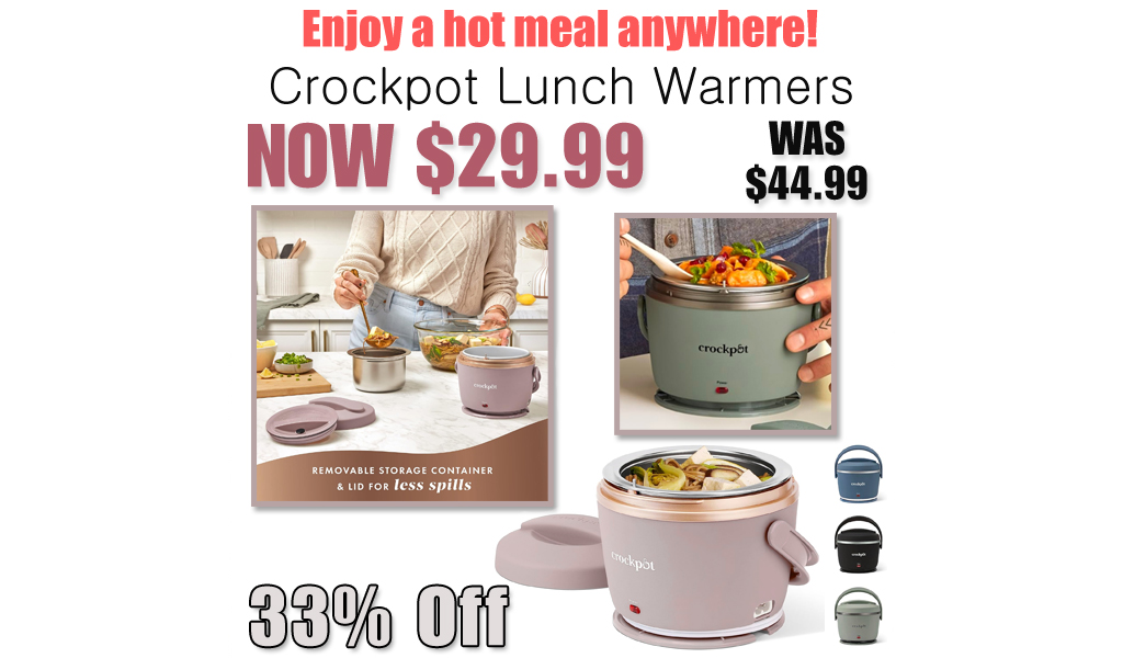 Crockpot Lunch Warmers Just $29.99 on Amazon (Reg. $45)