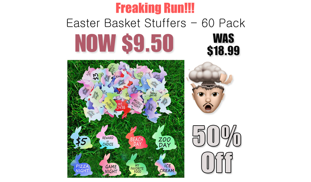 Easter Basket Stuffers - 60 Pack Only $9.50 Shipped on Amazon (Regularly $18.99)