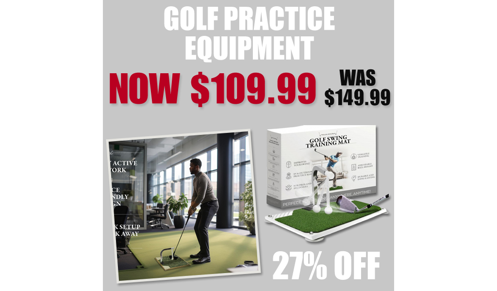 Golf Practice Equipment Only $109.99 on Amazon
