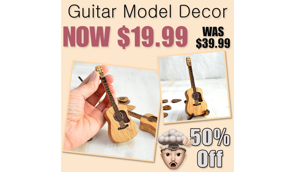 Guitar Model Decor Only $19.99 Shipped on Amazon (Regularly $39.99)