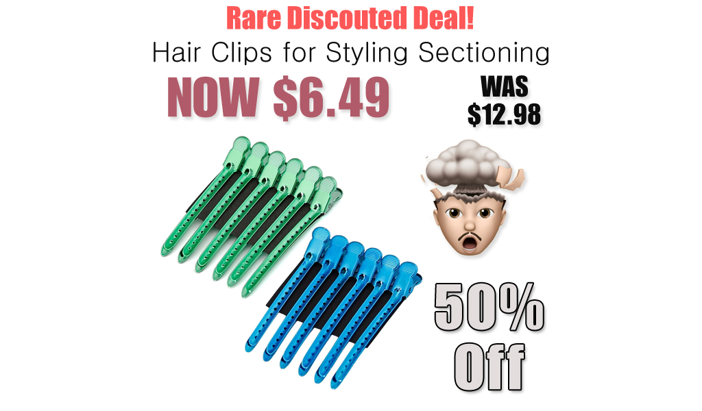 Hair Clips for Styling Sectioning Only $6.49 Shipped on Amazon (Regularly $12.98)