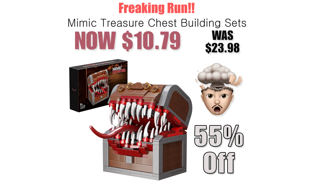 Mimic Treasure Chest Building Sets Only $10.79 Shipped on Amazon (Regularly $23.98)