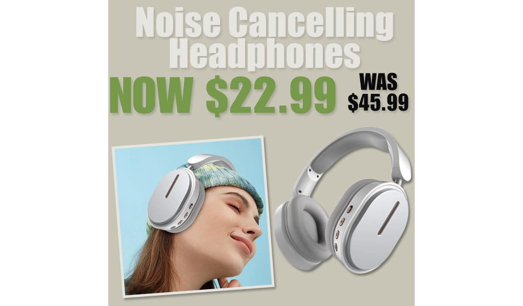 Noise Cancelling Headphones with Mic Only $22.99 Shipped on Amazon (Regularly $45.99)