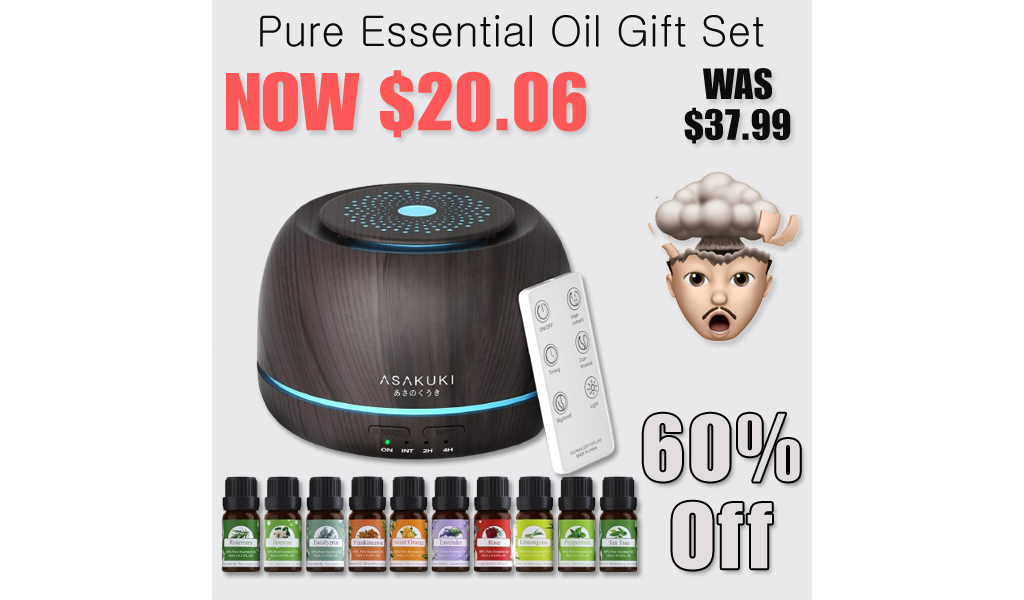 Pure Essential Oil Gift Set Only $20.06 Shipped on Amazon (Regularly $37.99)