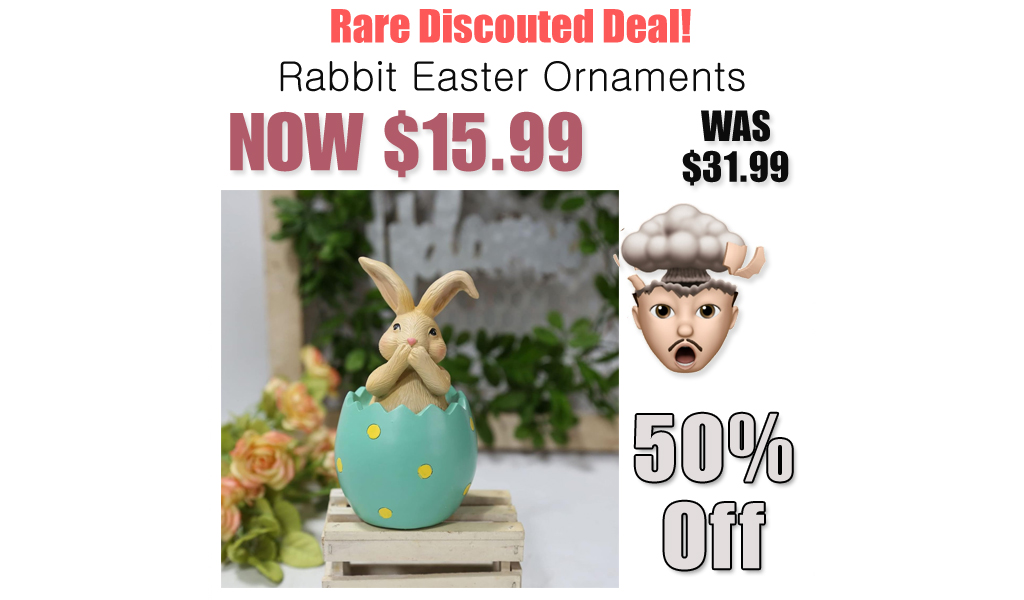 Rabbit Easter Ornaments Only $15.99 Shipped on Amazon (Regularly $31.99)