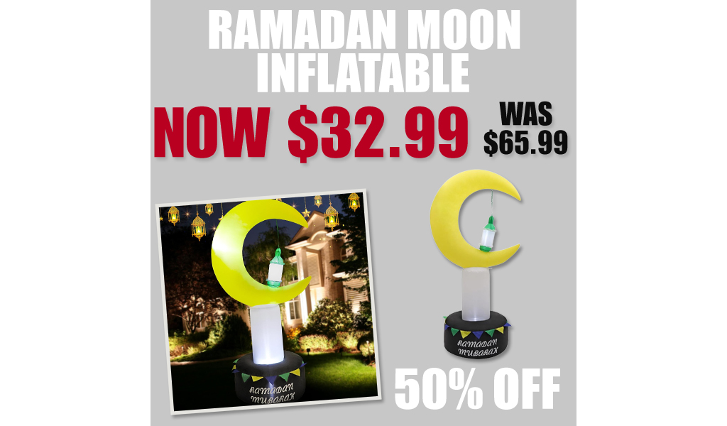 Ramadan Moon Inflatable Only $32.99 Shipped on Amazon (Regularly $65.99)