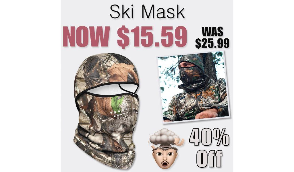 Ski Mask Only $15.59 Shipped on Amazon (Regularly $25.99)