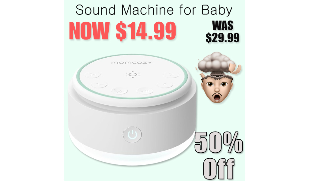 Sound Machine for Baby Only $14.99 Shipped on Amazon (Regularly $29.99)