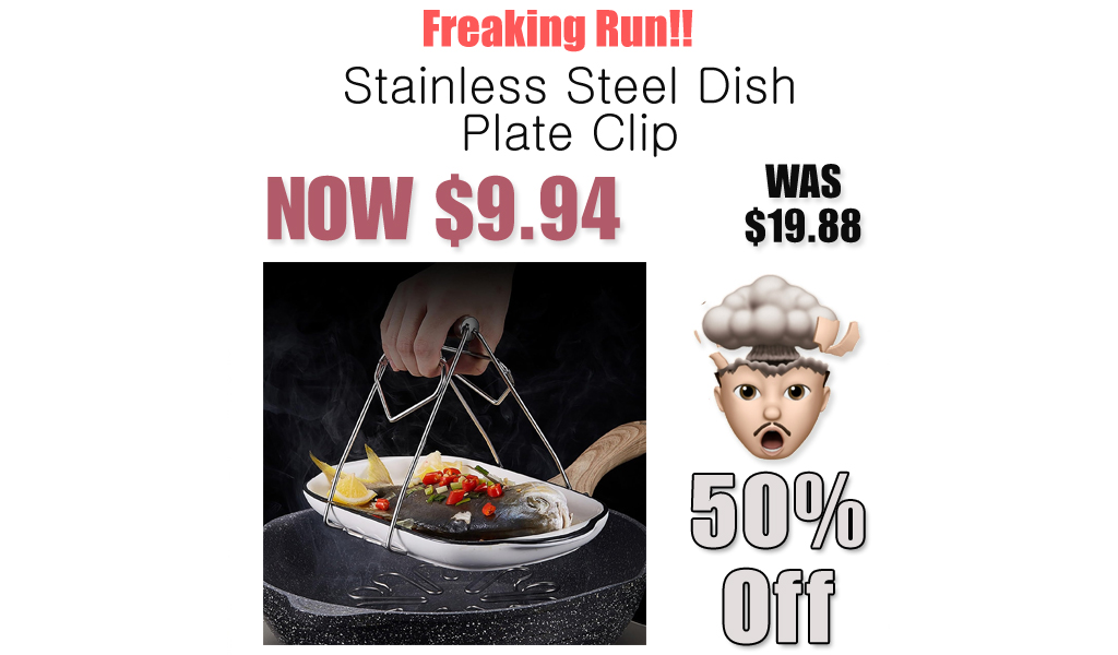 Stainless Steel Dish Plate Clip Only $9.94 Shipped on Amazon (Regularly $19.88)