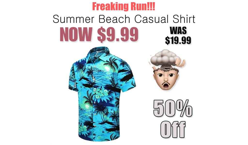 Summer Beach Casual Shirt Only $9.99 Shipped on Amazon (Regularly $19.99)
