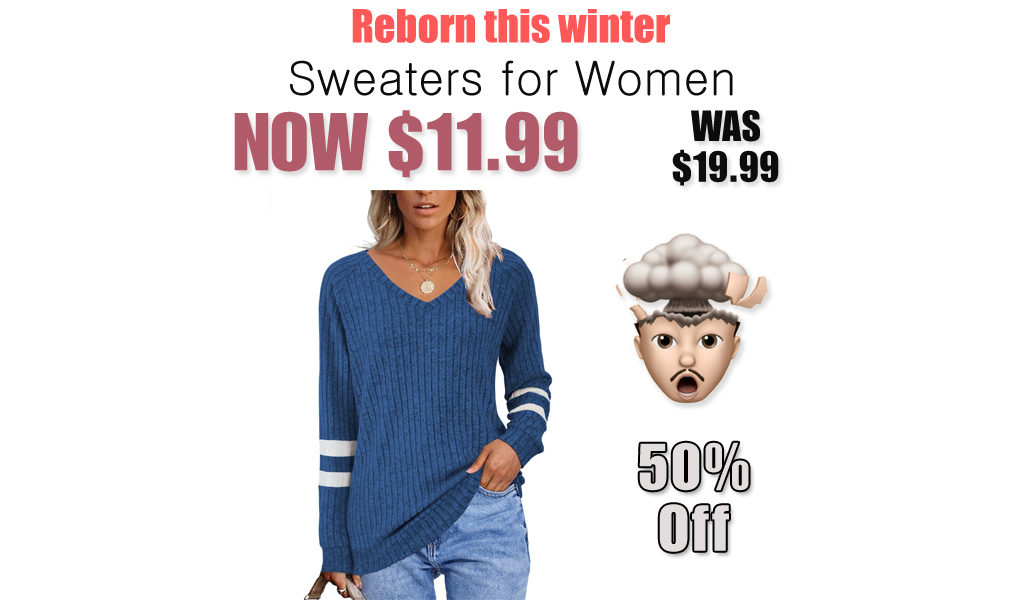 Sweaters for Women JUST $11.99 on Amazon (Regularly $19.99)
