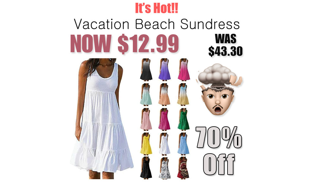 Vacation Beach Sundress Just $12.99 on Amazon (Reg. $43.30)