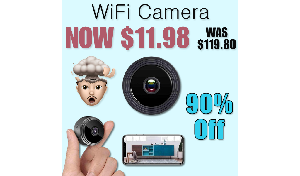 WiFi Camera Only $11.98 Shipped on Amazon (Regularly $119.80)