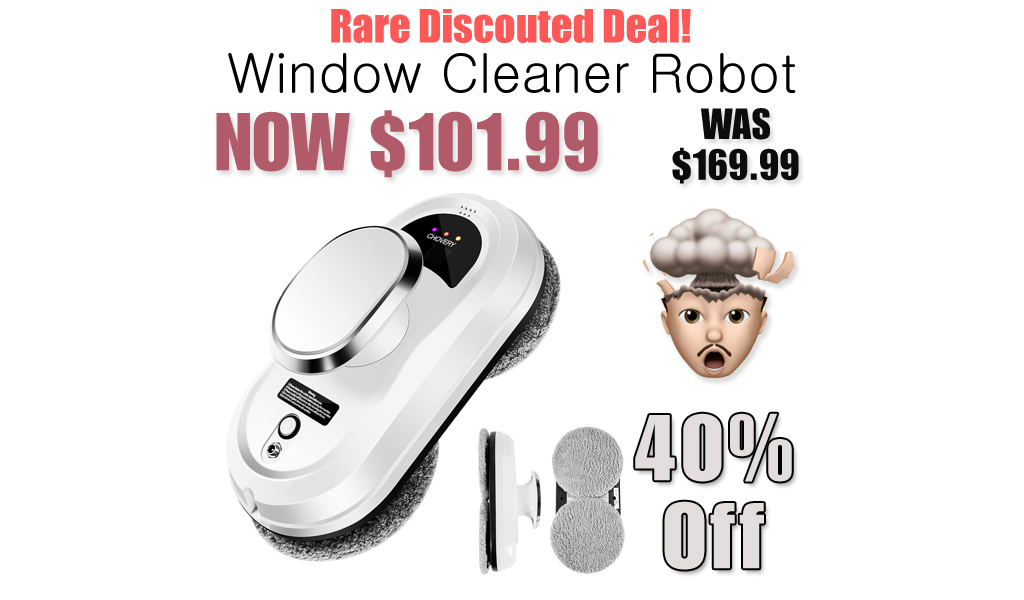 Window Cleaner Robot JUST $101.99 on Amazon (Regularly $169.99)