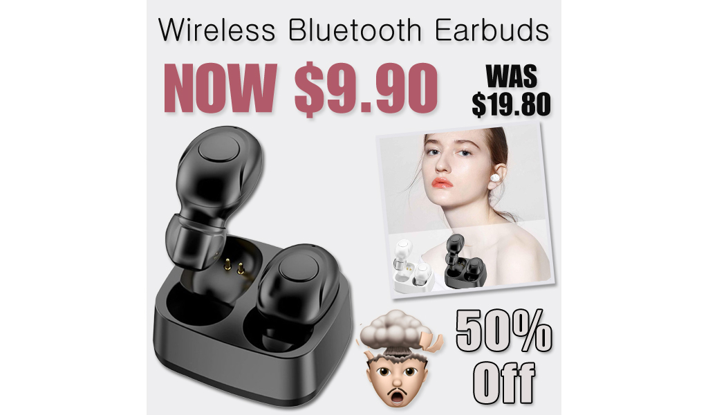 Wireless Bluetooth Earbuds Only $9.90 Shipped on Amazon (Regularly $19.80)