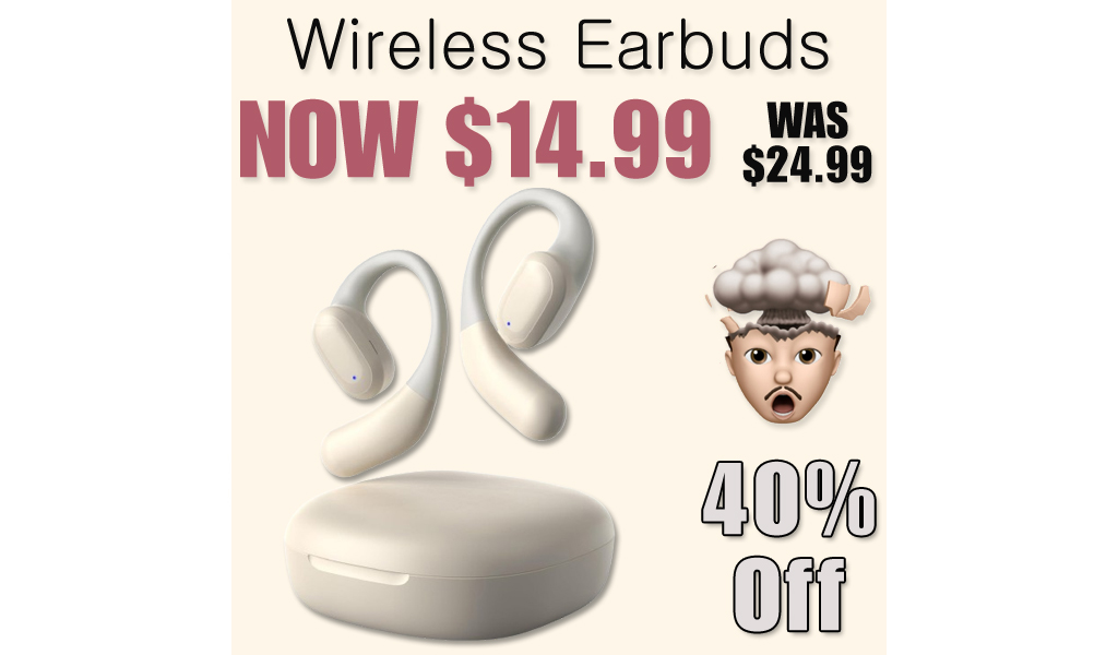 Wireless Earbuds Only $14.99 Shipped on Amazon (Regularly $24.99)