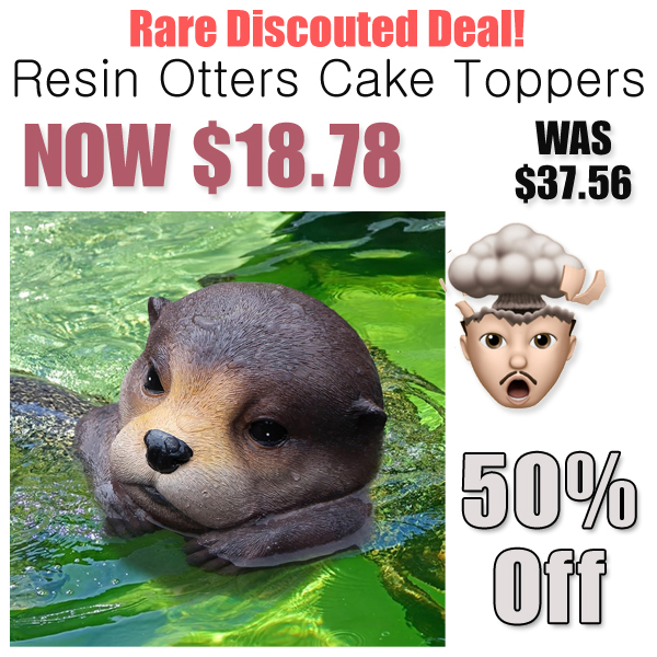 Resin Otters Cake Toppers Only $18.78 Shipped on Amazon (Regularly $37.56)