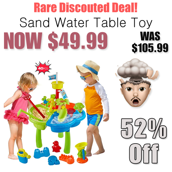 Sand Water Table Toy Just $49.99 Shipped on Walmart.com (Reg. $105.99)