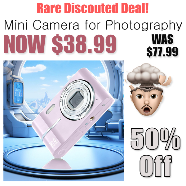 Mini Camera for Photography Only $38.99 Shipped on Amazon (Regularly $77.99)
