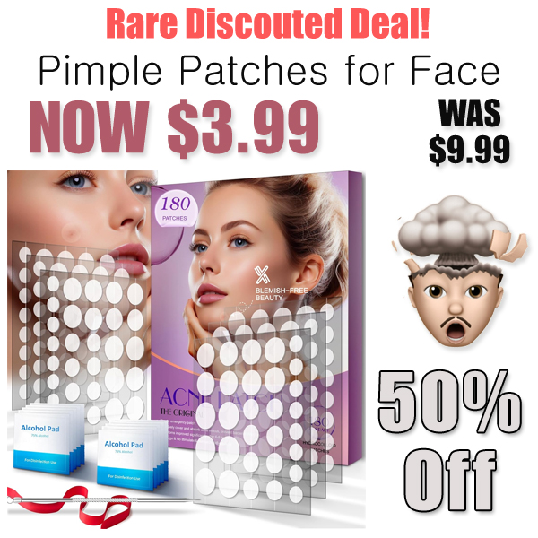 Pimple Patches for Face Only $3.99 Shipped on Amazon (Regularly $9.99)