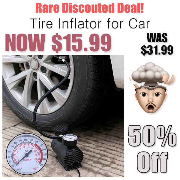 Tire Inflator for Car Only $15.99 Shipped on Amazon (Regularly $31.99)