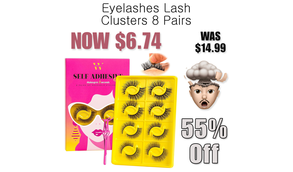 Eyelashes Lash Clusters 8 Pairs Only $6.74 Shipped on Amazon (Regularly $14.99)