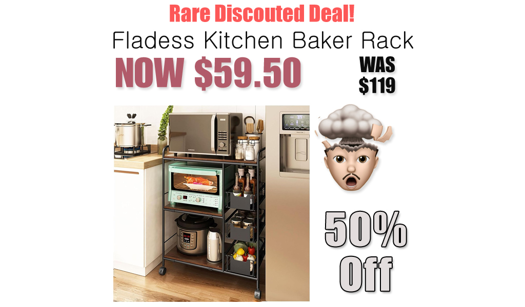 Fladess Kitchen Baker Rack Only $59.50 Shipped on Amazon (Regularly $119)