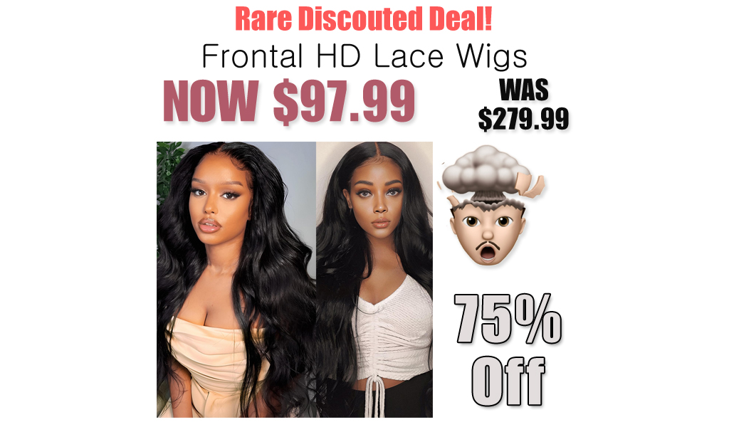 Frontal HD Lace Wigs Only $97.99 Shipped on Amazon (Regularly $279.99)