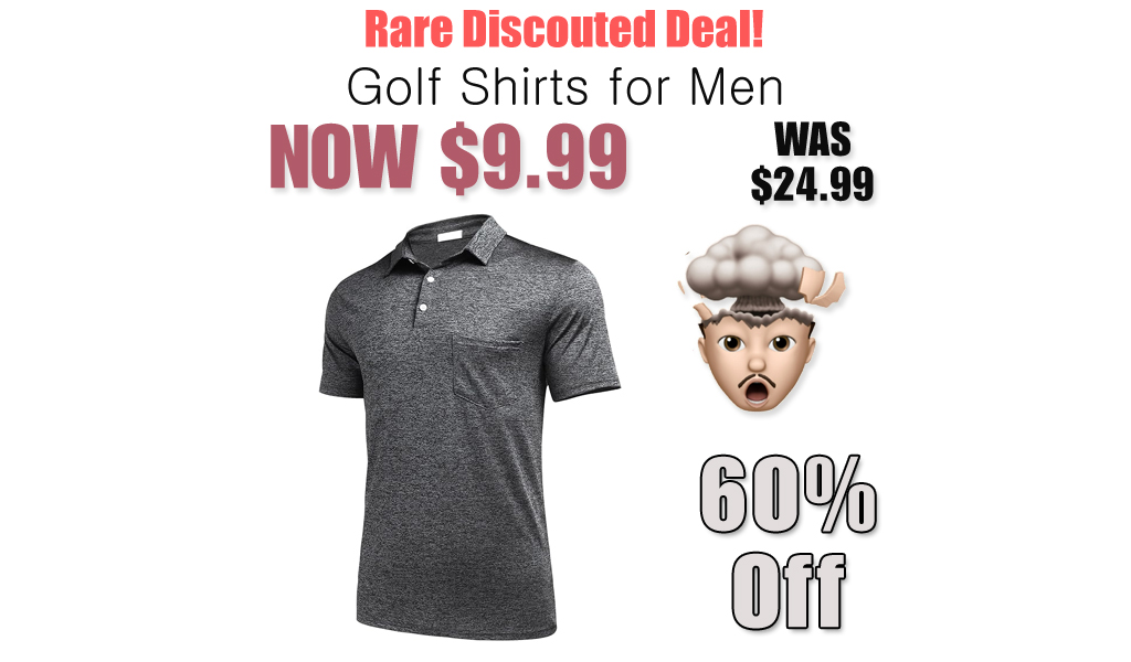 Golf Shirts for Men Only $9.99 Shipped on Amazon (Regularly $24.99)