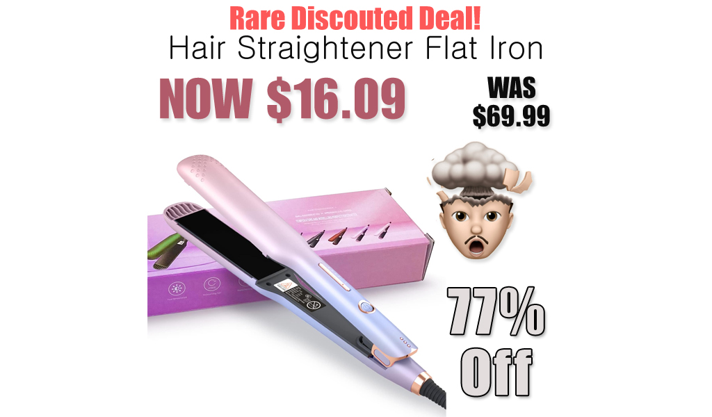 Hair Straightener Flat Iron Only $16.09 Shipped on Amazon (Regularly $69.99)