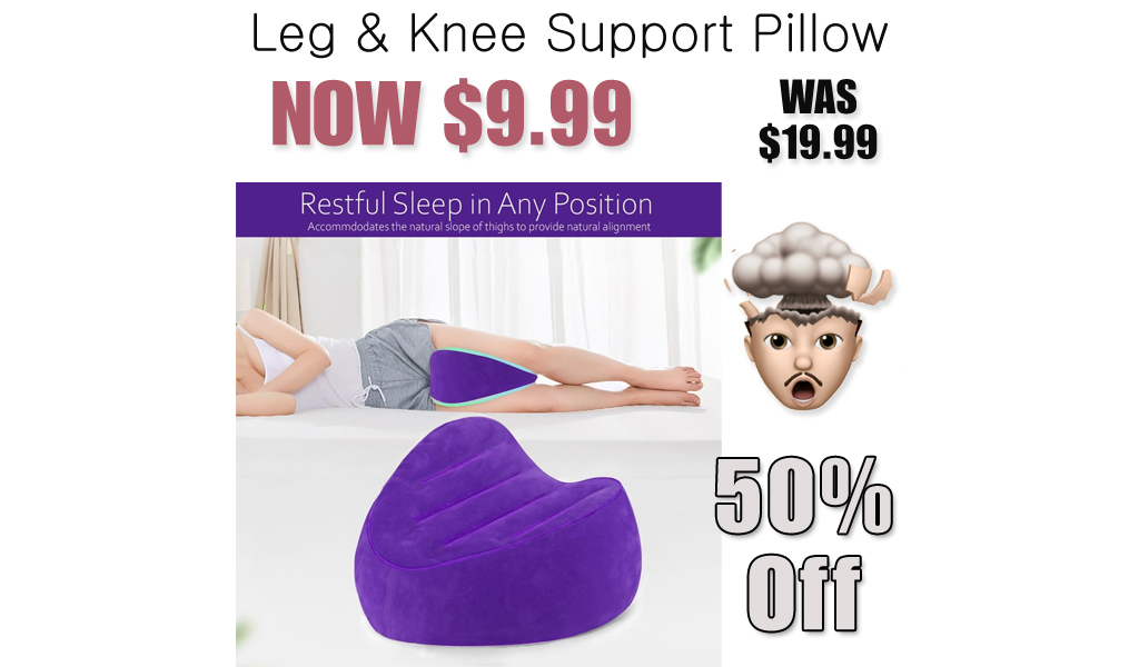 Leg & Knee Support Pillow Just $9.99 on Amazon (Reg. $19.99)