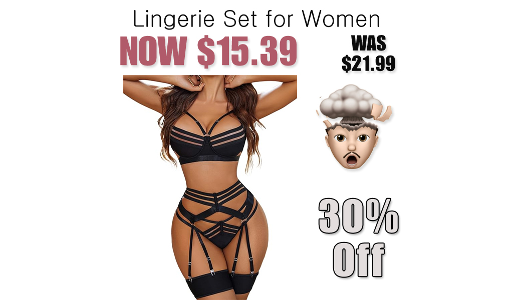 Lingerie Set for Women Only $15.39 Shipped on Amazon (Regularly $21.99)