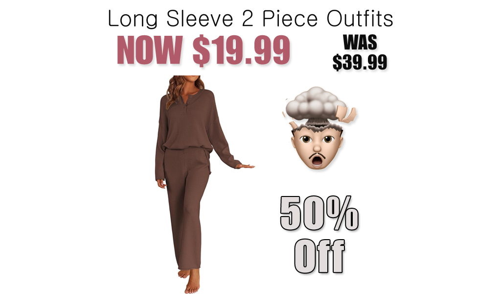 Long Sleeve 2 Piece Outfits Only $19.99 Shipped on Amazon (Regularly $39.99)
