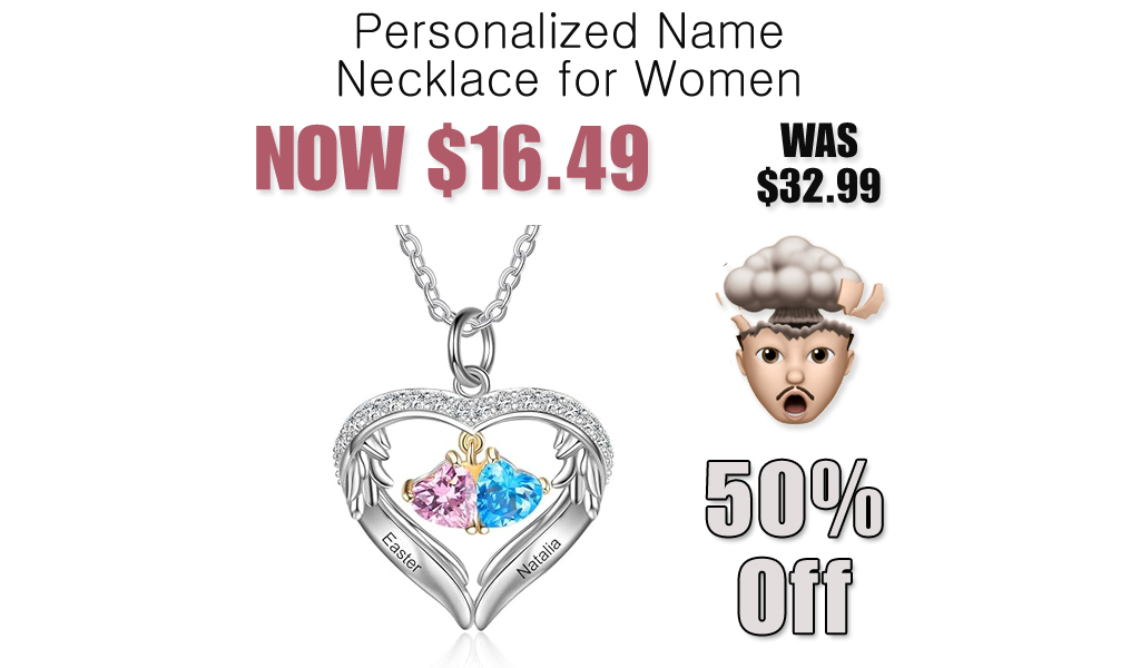 Name Necklace for Women Only $16.49 Shipped on Amazon (Regularly $32.99)