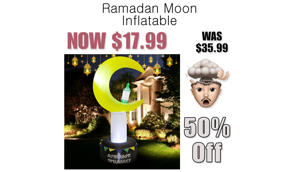 Ramadan Moon Inflatable Only $17.99 Shipped on Amazon (Regularly $35.99)